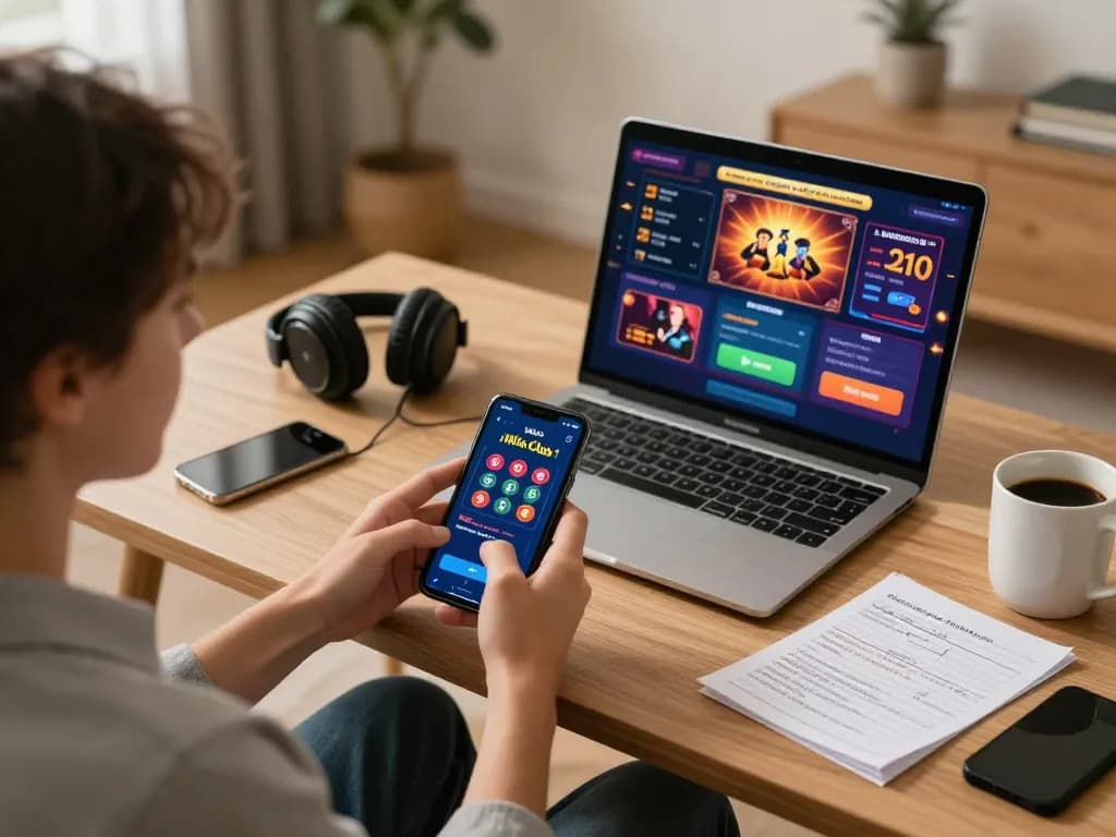 Players enjoying the iWin Club mobile app for immersive gaming experiences and strategic betting.