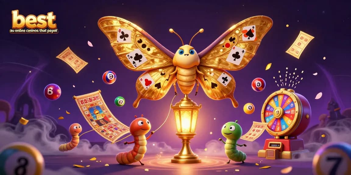 Experience excitement with the best au online casinos that payout, featuring a vibrant casino scene.
