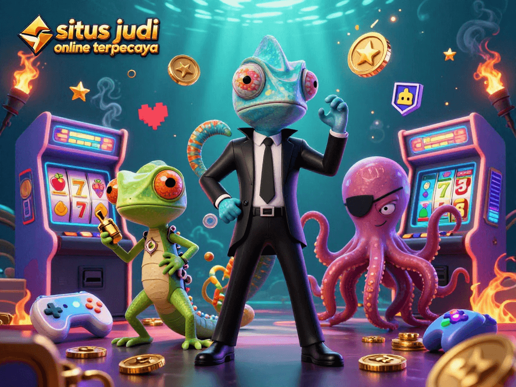Engage with the vibrant casino world at situs judi slot online terpercaya, with immersive graphics and fun elements.