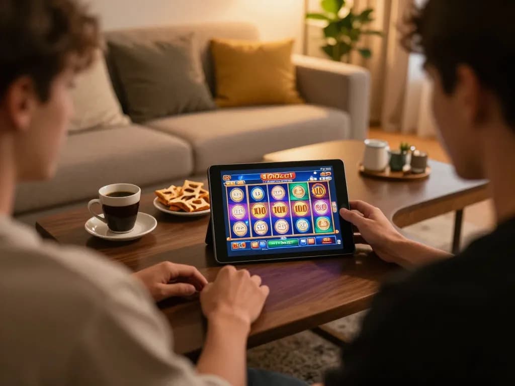 Klaim bonus 100cuci dengan permainan dalam talian yang menarik di tablet bergaya dalam suasana yang selesa