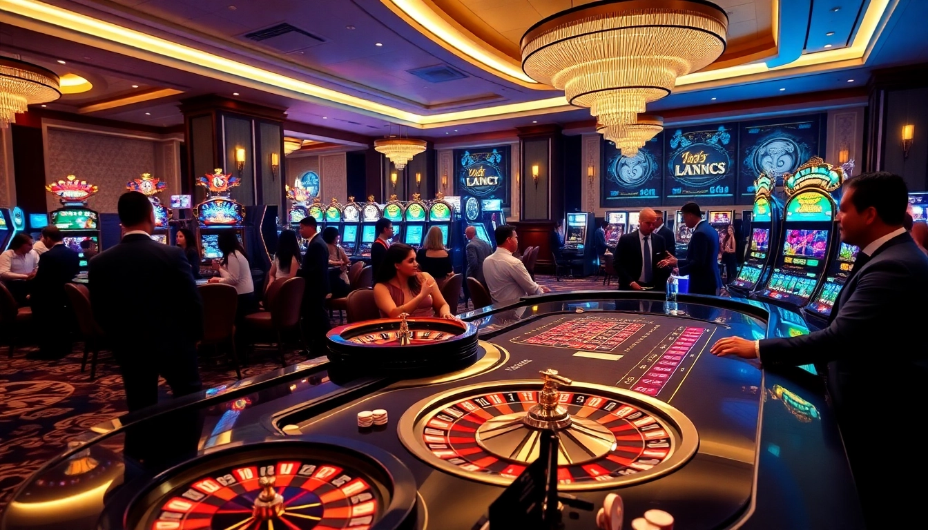 C168 table gaming experience featuring colorful chips and roulette wheels active in a luxury casino setting.