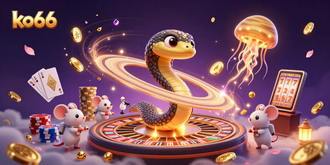 Experience exciting gameplay at ko66 with dynamic space-themed casino elements.