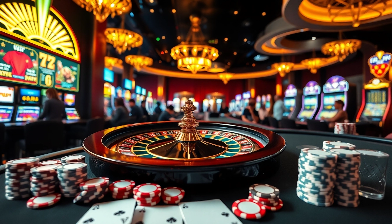 Experience excitement at http://88xx.art/ with a luxurious casino scene featuring a roulette wheel and poker chips.