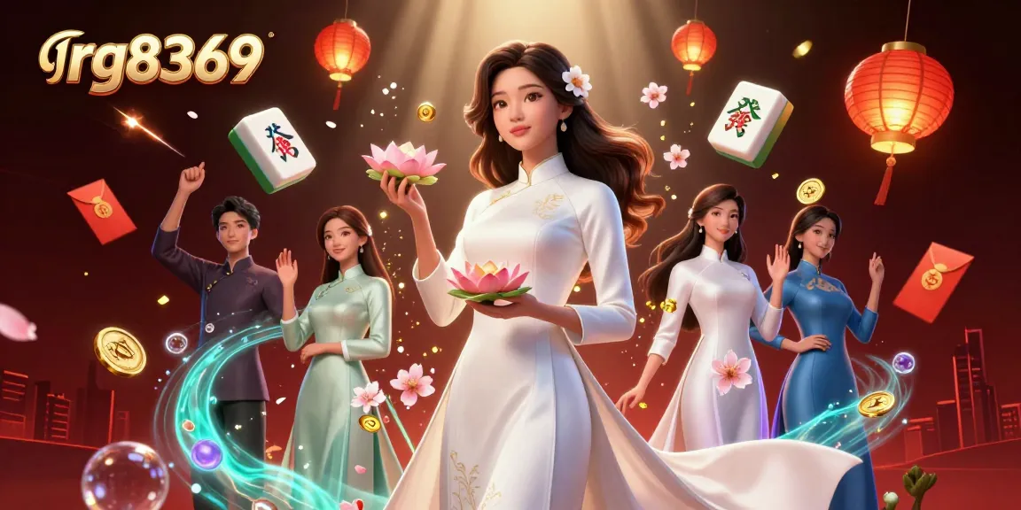 Players engage with rg8369 for an immersive gaming experience, surrounded by vibrant casino elements.
