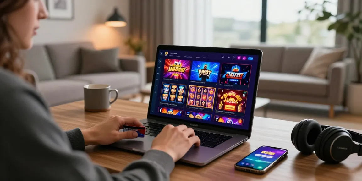 Experience online gaming at https://alsbury.co.uk/ featuring a cozy setup with vibrant gaming visuals