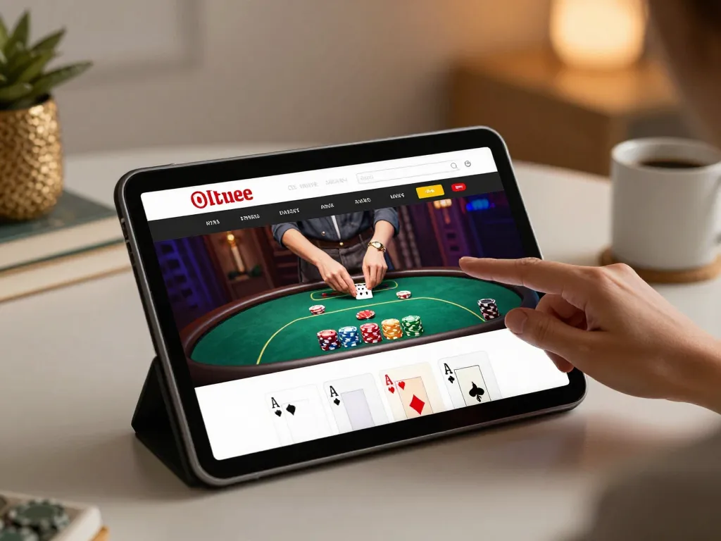 Engaging in online poker gameplay on tg88 while enjoying a comfortable home atmosphere