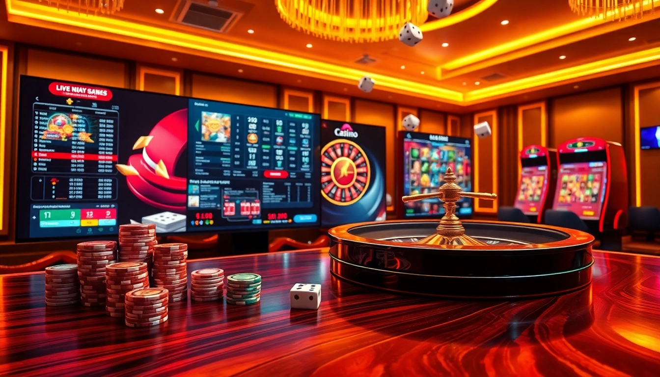 Engaging online interface showcasing Link nhà cái DR88 with live casino action and betting odds