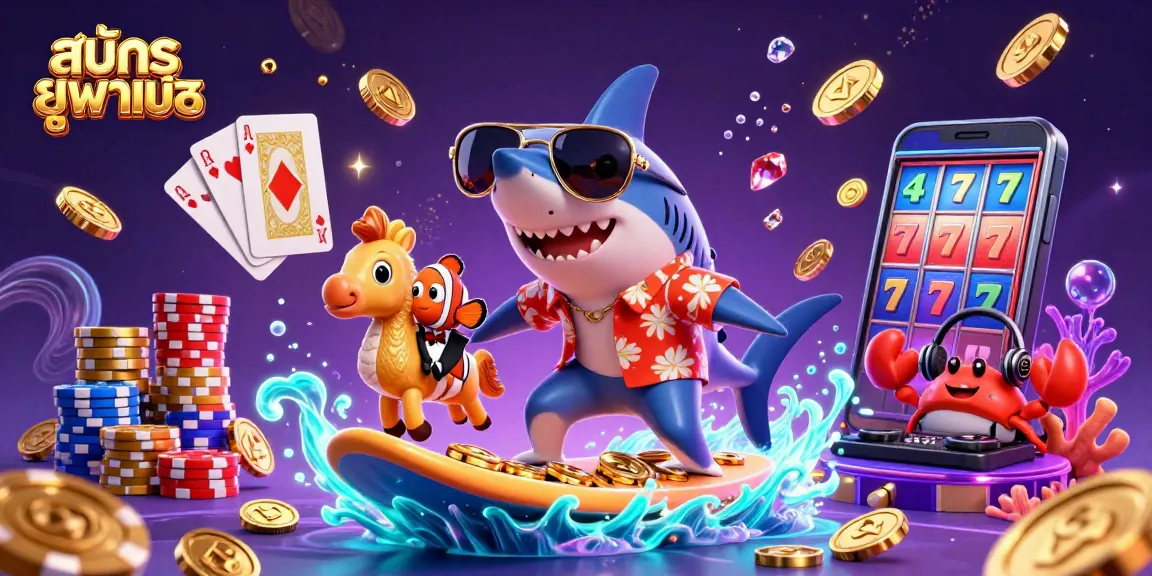 Engage with exciting gaming action at สมัครยูฟ่าเบท with lively characters and dazzling casino elements.