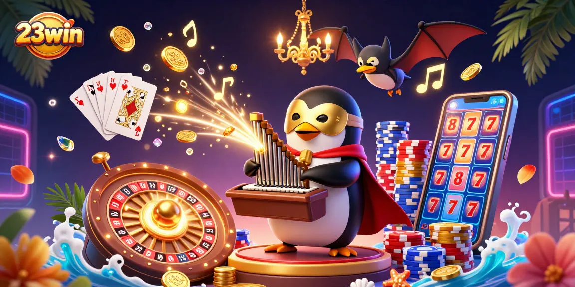 Experience exciting gameplay at 23win with dazzling characters and thrilling casino elements