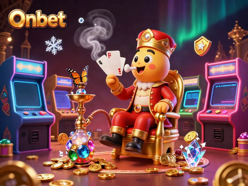 Experience thrilling gameplay with Onbet's vibrant casino scene featuring dynamic gaming elements.