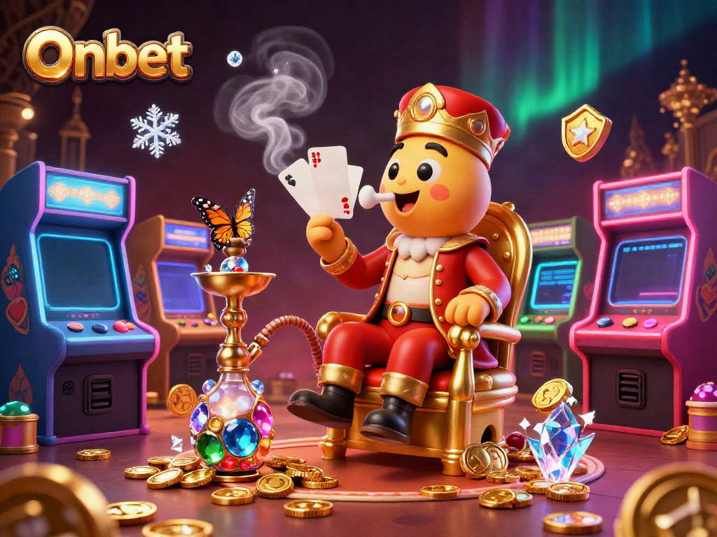 Experience thrilling gameplay with Onbet's vibrant casino scene featuring dynamic gaming elements.
