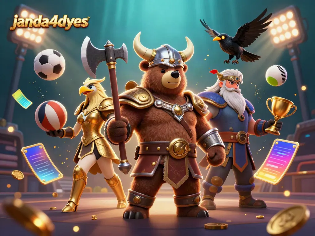 Menang besar di janda4dyes dengan Viking dan simbol kemenangan kasino lainnya.