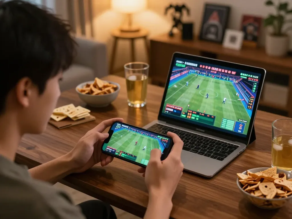 Experience the thrill of betting on NK88 with a smartphone in hand and live sports streaming.