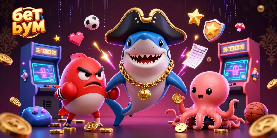 Engage in sports betting with a vibrant illustration showcasing бет бум скачать in a fun cartoon scene.