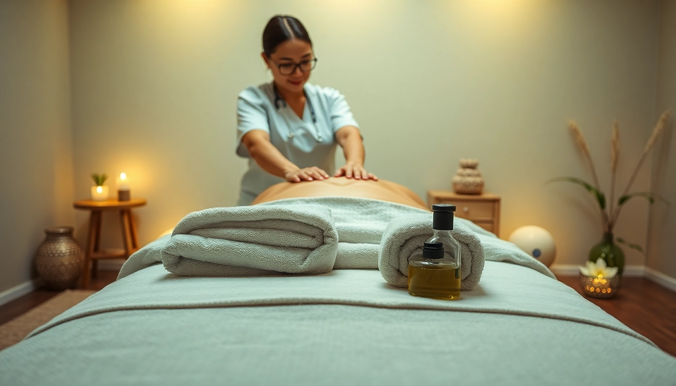 Experience 동탄출장마사지 in a peaceful setting with a professional therapist.