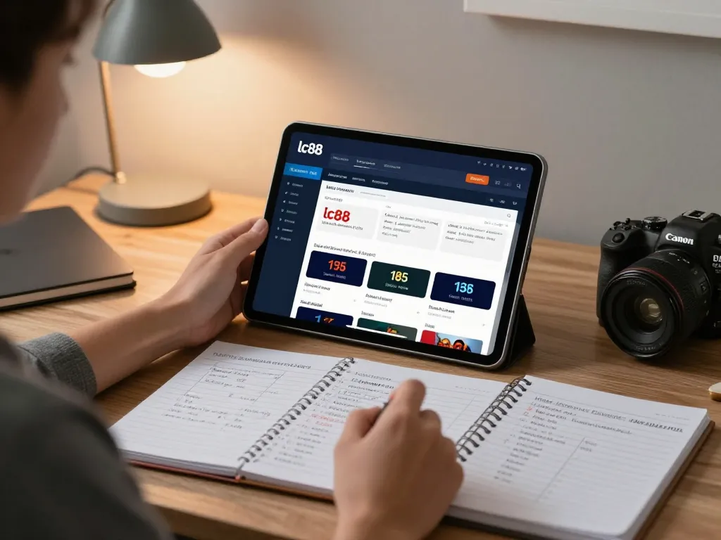 Engaging with app lc88 for strategic betting in a cozy home gaming environment.