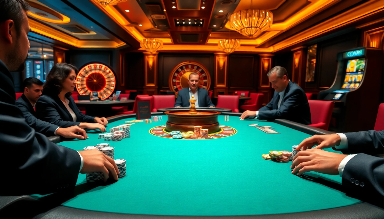 Experience thrilling gameplay at a high-stakes poker table featuring co88 elements, vibrant chips, and dynamic action.