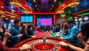 Engaging players winning at casino tables while using https://bem88.com for online betting.